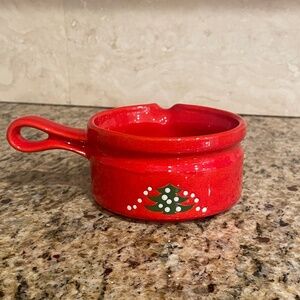 Christmas Waechtersbach, Christmas Tree Pattern Sauce Boat